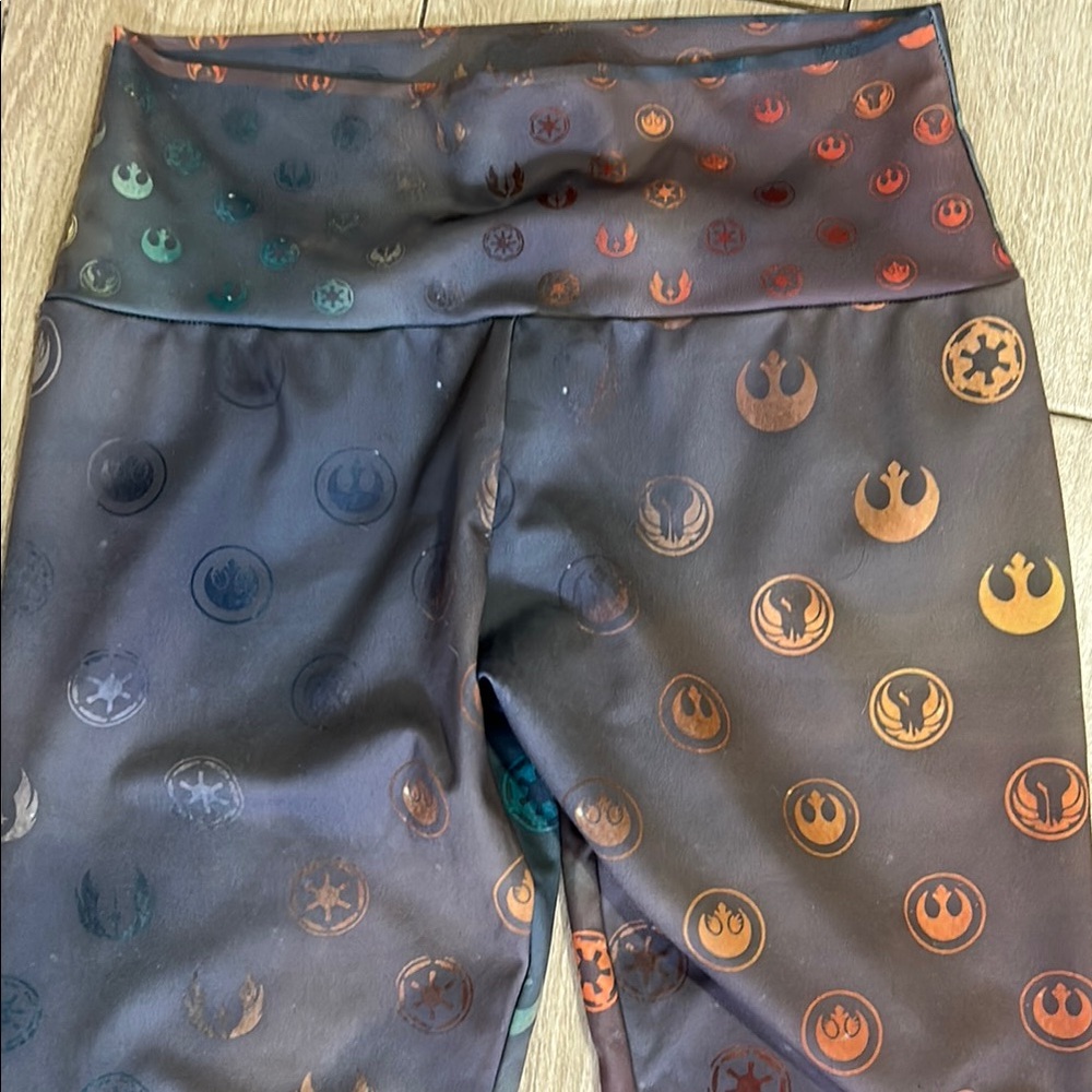 Star Wars Leggings with Eye-Catching Design Jedi Resistance Rebel Sith Empire